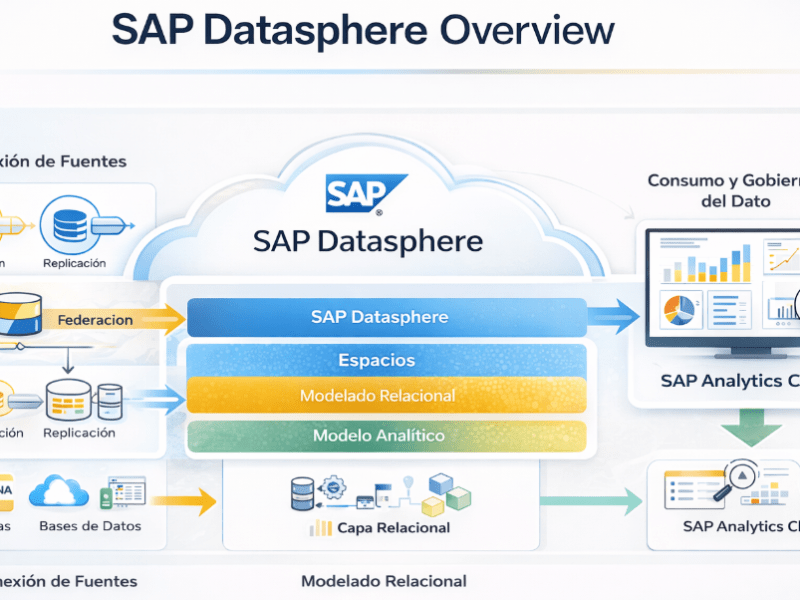 Overview SAP Datasphere de principio a&nbsp;fin